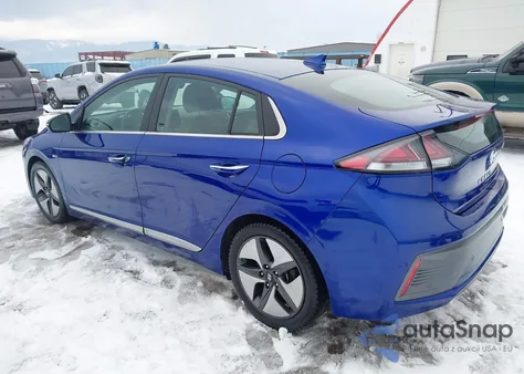 2020 Hyundai Ioniq Hybrid Limited из США, поврежденный, VIN KMHC05LC6LU240632